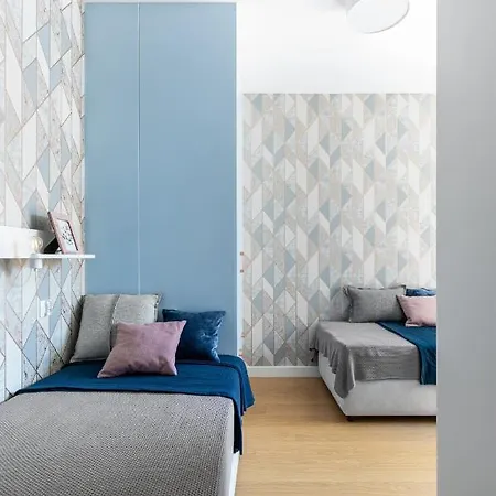 Apartment Blue Mandarin Garden Gates Gdansk